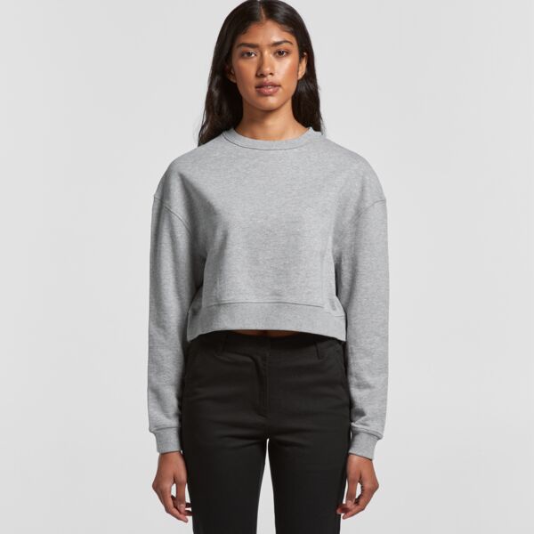 AS Colour Women's Crop Crew Sweater (Clearance) Thumbnail